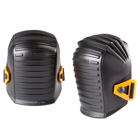 Toughbuilt ToughBuilt 6.3 in. L X 5.51 in. W Plastic Waterproof Knee Pads Black One Size Fits All TB-KP-102-2BES